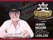 James Moore - Campeão Evento #35 - WSOP 2017