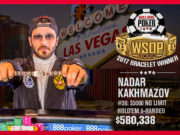 Nadar Kakhmazov - Campeão Evento #36 - WSOP 2017