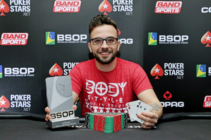 Adrovan Rodrigues - Campeão One Day High Roller BSOP SP