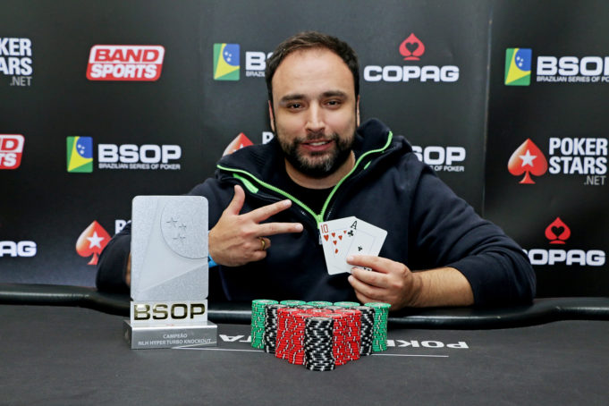 Felipe Vieira - Campeao Hyper Turbo Knockout - BSOP SP