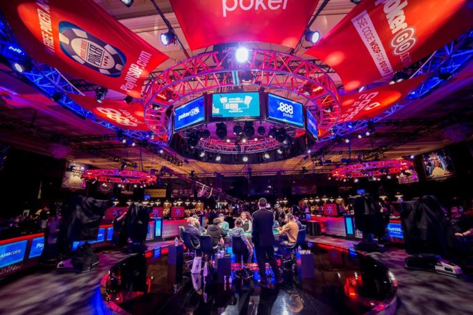 Mesa da TV - WSOP 2017