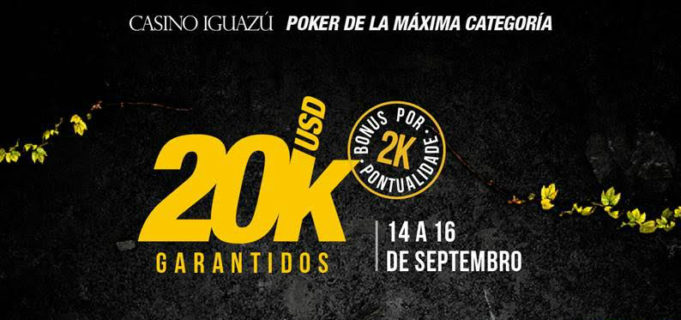 20K Garantidos do Casino Iguazú