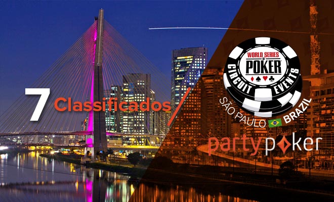 Satélites do partypoker para a WSOP Brasil