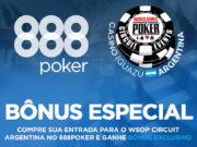 Bônus Especial 888poker no WSOP Circuit Argentina