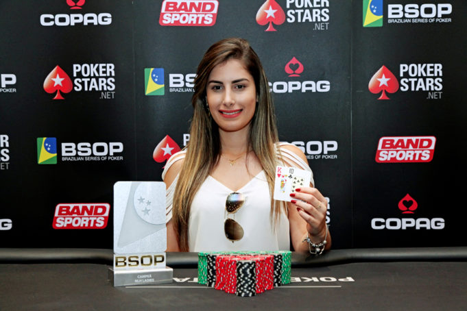 Cristiane Guedes - Campeã Ladies Event - BSOP100