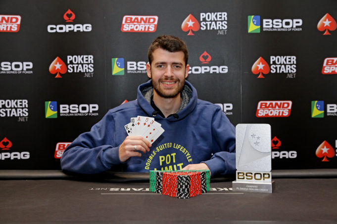 Luiz Felipe Muller - Campeao Dealers Choice - BSOP100