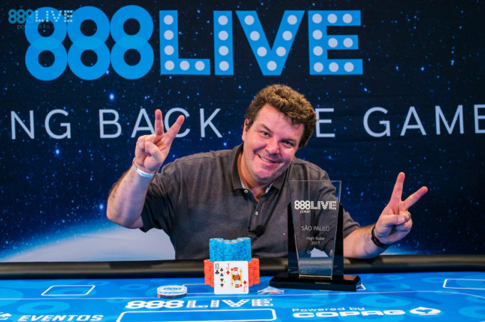 Frederic Bittar - Campeão High Roller 888Live São Paulo (foto: Joe Giron)