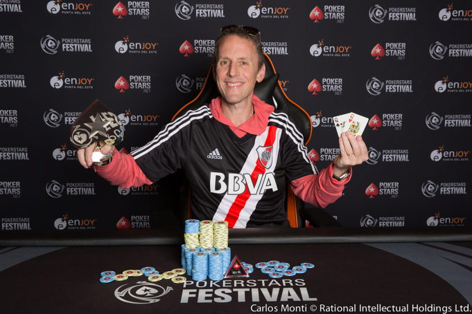 Andrés Cacho Korn - Campeão Evento 12 - PokerStars Festival Uruguai