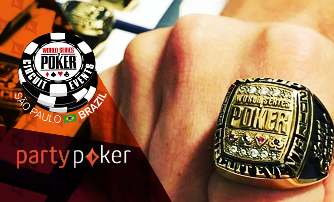 WSOP Brasil - anél