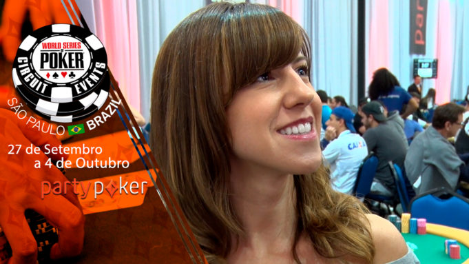 Kristen Bicknell - WSOP Brazil