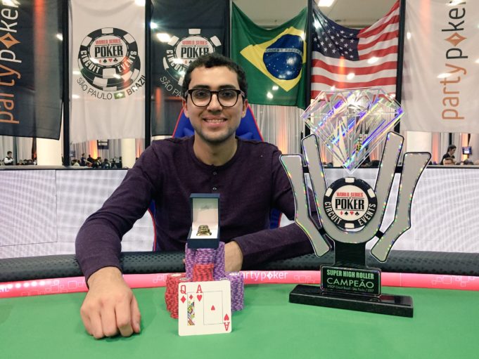 Rafael Moraes - Campeão Super High Roller WSOP Brazil