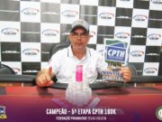 Silvio Cesar Guimarães - Campeão Main Event - Circuito Paranaense Texas Holdem