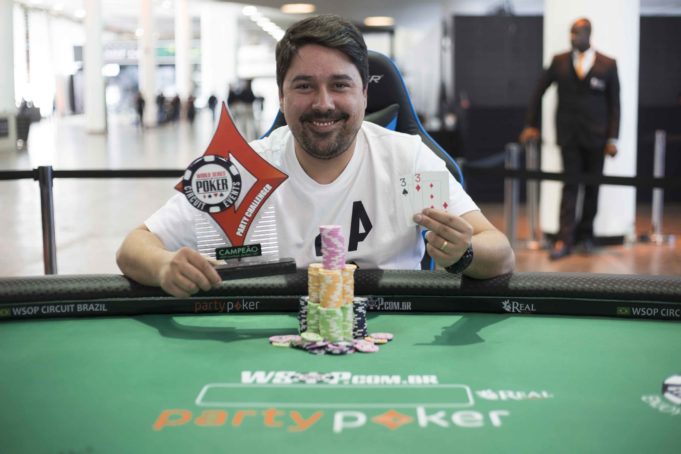 Marcos Antunes - Campeão Party Challenger - WSOP Brasil