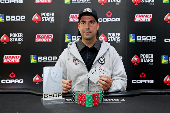 Luis Renato Campelo - Campeao Dealers Choice - BSOP Curitiba