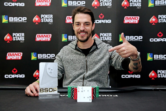 Helder Klaar - Campeão Last Chance Deepstack Turbo - BSOP Curitiba