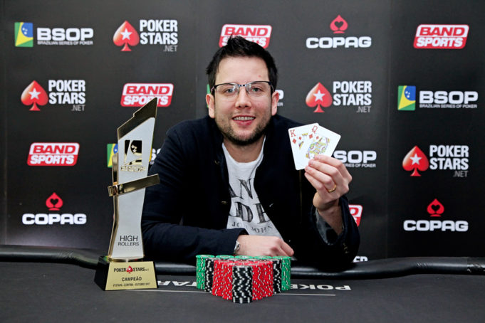 Pablo da Silva - Campeão High Roller - BSOP Curitiba