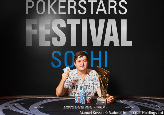 Kiryl Radzivonau campeão do High Roller do PokerStars Festival Sochi