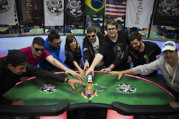 Mesa final Main Event - WSOP Brazil