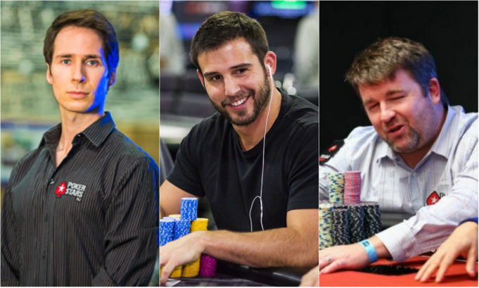 Jeff Gross, Darren Elias e Chris Moneymaker