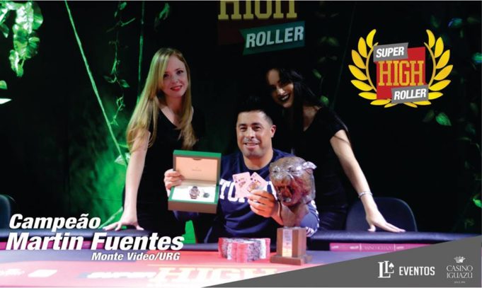 Martin Fuentes - Campeão Super High Roller Casino Iguazú