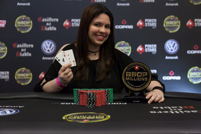 Janaina Reigo - Campeã Ladies Event - BSOP Millions