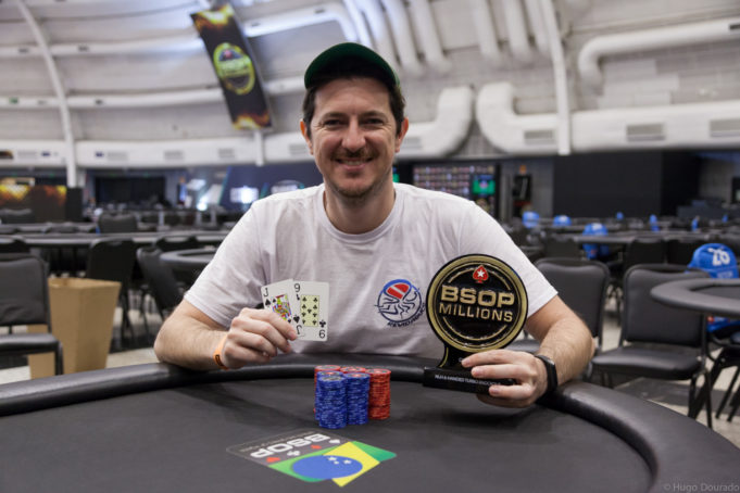 Guilherme Neder - Campeão 6 Handed Turbo - BSOP Millions