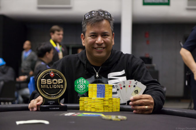 Rogério Siqueira - Campeão 5-Card Draw - BSOP Millions