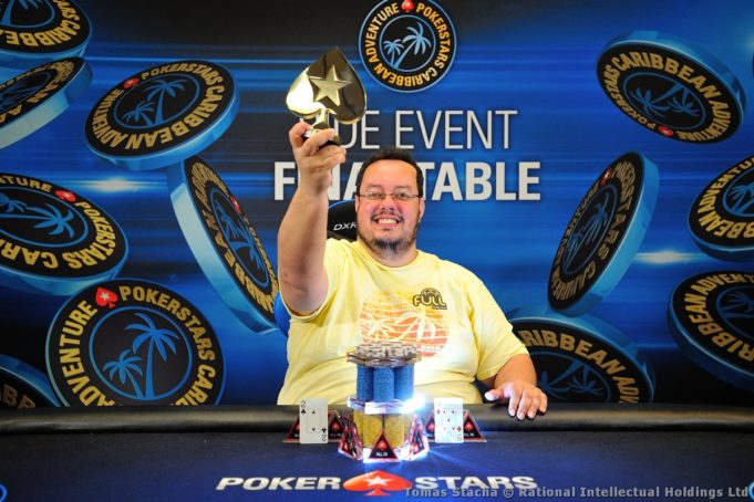 Geraldo Cesar campeão do PokerStars Caribbean Adventure