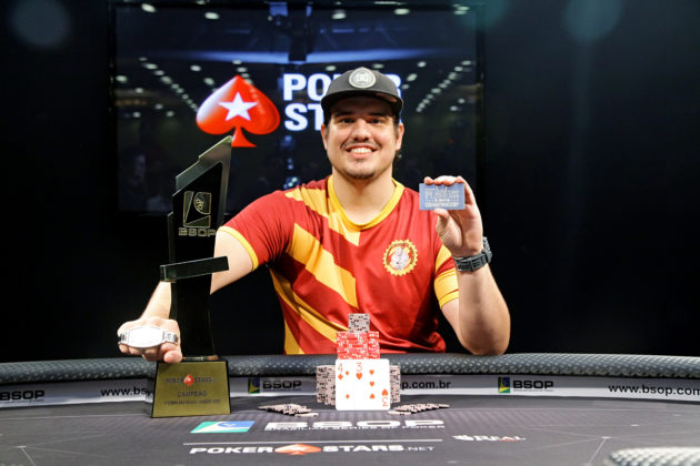 Tiago Magalhães - Campeão Main Event BSOP São Paulo