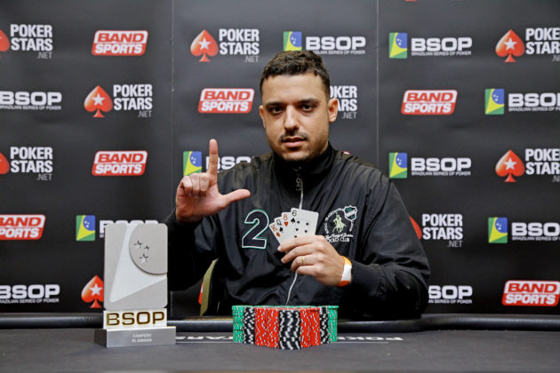 Marcelo Rodrigues - Campeão Pot Limit Omaha BSOP São Paulo