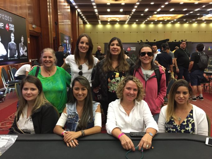 Mesa final - Ladies Event BSOP São Paulo