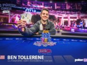 Ben Tollerene campeão do Evento #6 do US Poker Open (Foto: Poker Central)