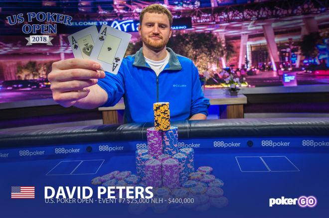 David Peters campeão do Evento #7 do US Poker Open (Foto: PokerCentral)