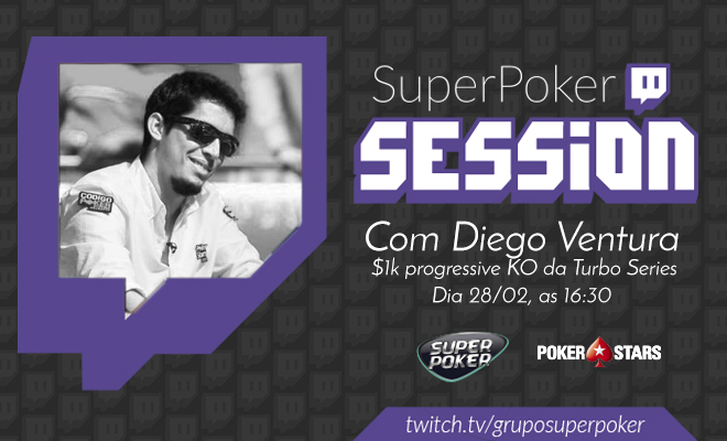 Diego Ventura na SuperPoker Session