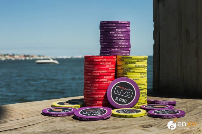 Fichas - partypoker LAPC Uruguai