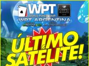 Satélite WPT Argentina no Brasil Poker Live