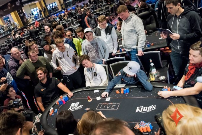 Estouro da bolha partypoker Millions Germany