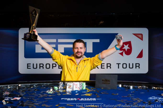 Arseniy Karmatskiy campeão do EPT Sochi