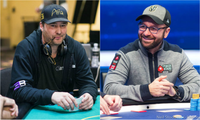 Phil Hellmuth e Daniel Negreanu