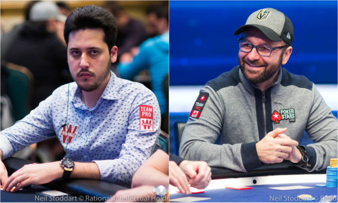 Adrian Mateos e Daniel Negreanu