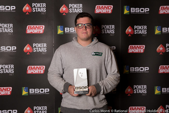 Brunno Botteon - Campeão 6-Handed Turbo Knockout - BSOP Brasília