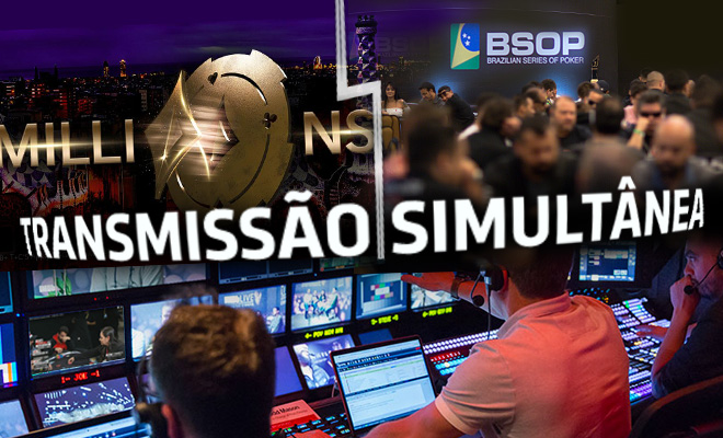 Transmissão simultânea do SuperPoker