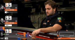 All in triplo João Simão - partypoker Millions Grand Final Barcelona