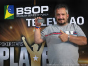 Rogério Pereira campeão do torneio All in ou Fold do BSOP Natal