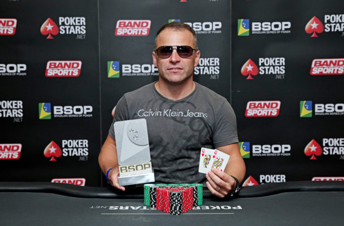 Vinícius Pinheiro campeão do High Roller One Day do BSOP Natal