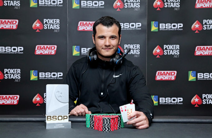 Rafael Garcia campeão do 6-handed do BSOP Natal