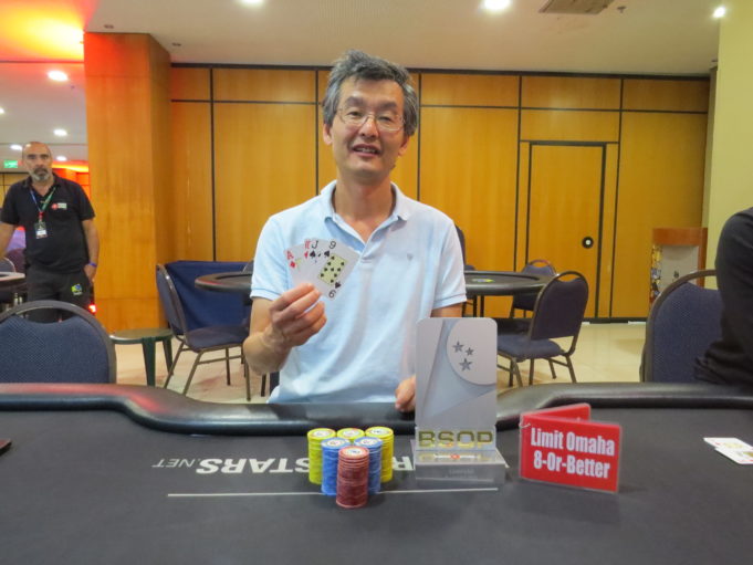 Ricardo Nakamura campeão do 8-Game do BSOP Natal