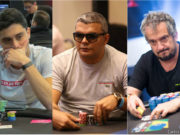 Thiago Saboya, Wilder Brito e Rogério Pereira no BSOP Natal