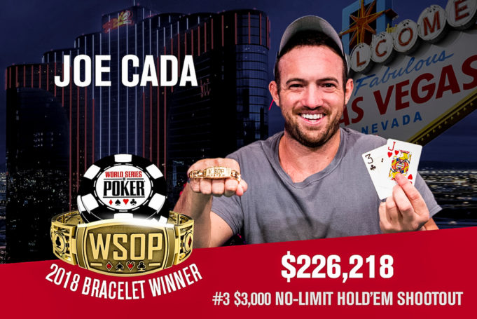 Joe Cada - Campeão Evento #3 - WSOP 2018