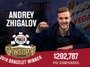 Andrey Zhigalov campeão do Evento #15 da WSOP